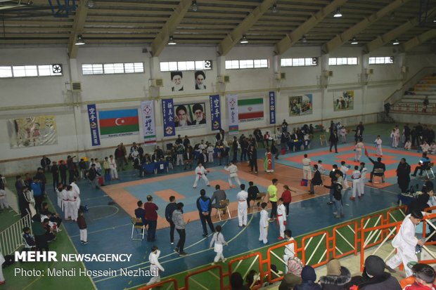 چهارمین فستیوال بین المللی کاراته ایران و آذربایجان در آستارا