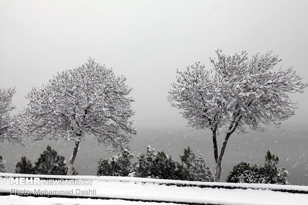 Ardebil under snow