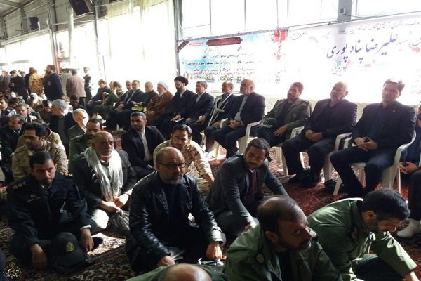 حضور رئیس سازمان بازرسی در مراسم بزرگداشت شهدای حمله تروریستی خاش