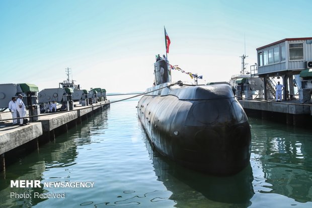 الحاق زیردریایی «فاتح» به ناوگان نیروی دریایی