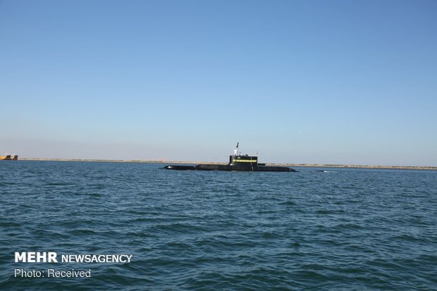 الحاق زیردریایی «فاتح» به ناوگان نیروی دریایی