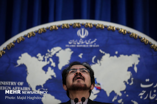 ایرانی وزارت خارجہ کے ترجمان کا پریس کانفرنس سے خطاب