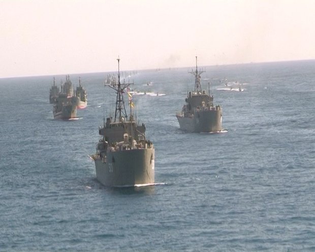 مناورة "الولاية 97" الكبرى تنطلق في بحر عمان باستعراض بحري