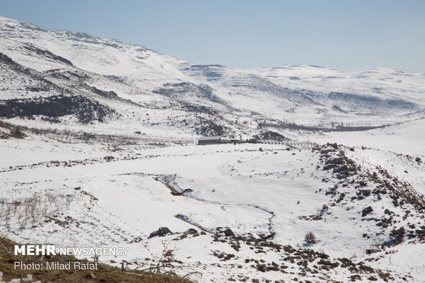 Ardakan under snow