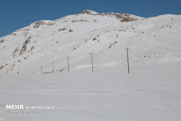 Ardakan under snow