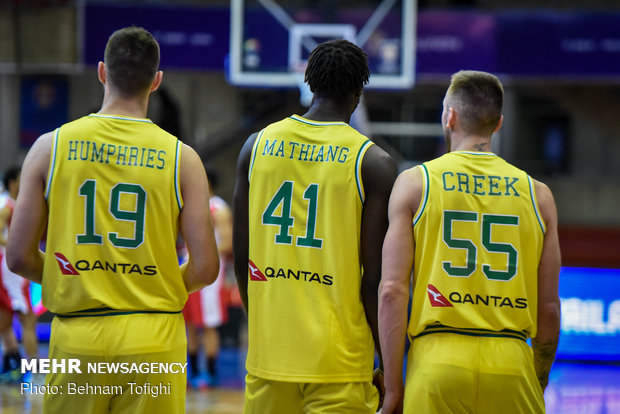 Iran vs Australia at 2019 FIBA Basketball World Cup qualifiers