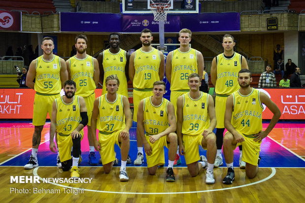 Iran vs Australia at 2019 FIBA Basketball World Cup qualifiers