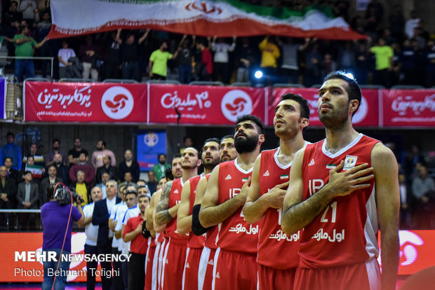 Iran vs Australia at 2019 FIBA Basketball World Cup qualifiers