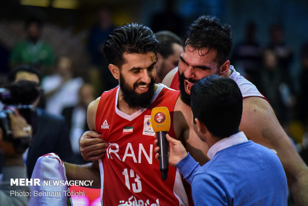 Iran vs Australia at 2019 FIBA Basketball World Cup qualifiers