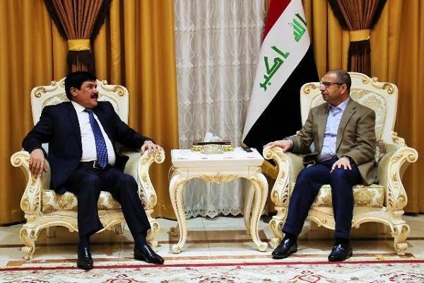 عراق میں شام کے سفیر کی سلیم الجبوری سے ملاقات