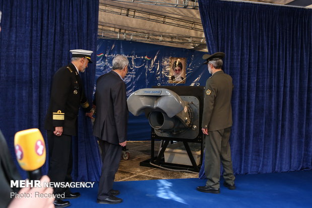 Unveiling ceremony of home-made water-jet propulsion system