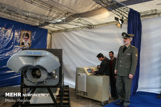 Unveiling ceremony of home-made water-jet propulsion system