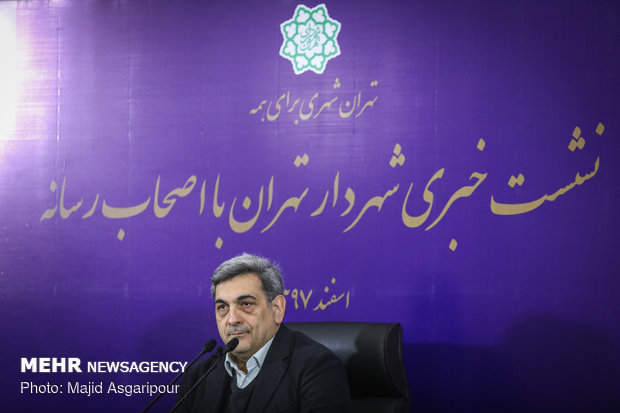 Tehran's mayor attends 1st presser 