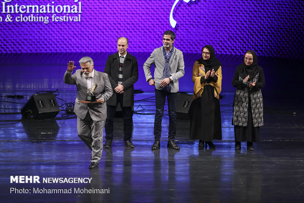 Award ceremony for 8th Fajr Intl. Fashion & Clothing Festival
