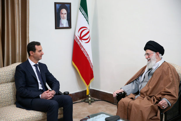 Leader receives Bashar al-Assad