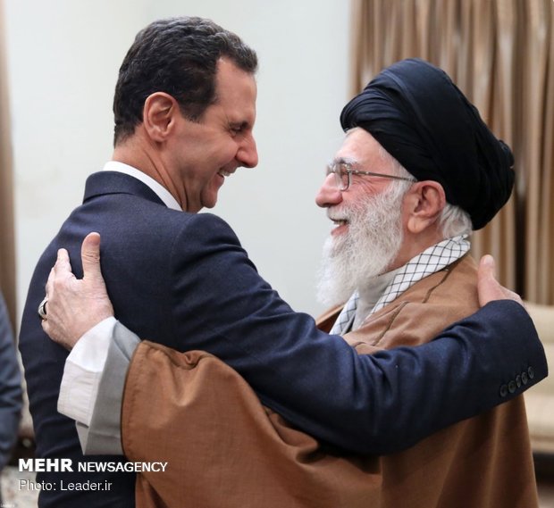 Leader meets with Syrian president in Tehran