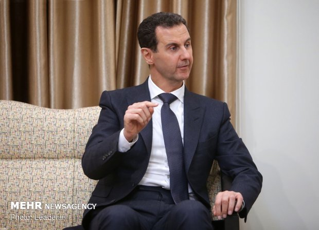 Leader meets with Syrian president in Tehran
