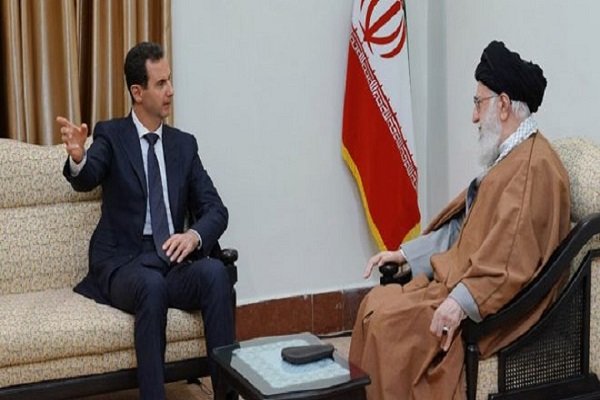 حضرت امام خامنہ ای اور صدر بشار اسد کی ملاقات فاتحین کی ملاقات تھی