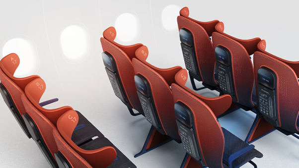 صندلی هواپیماها هوشمند می شوند (+عکس)