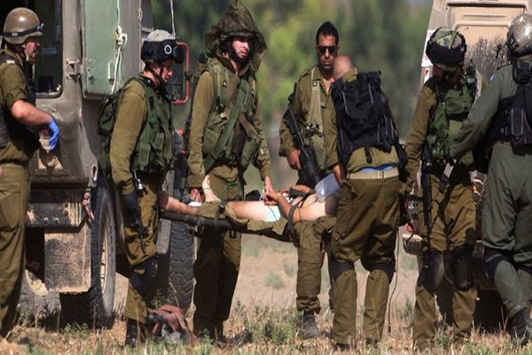 زخمی شدن یک نظامی صهیونیست به دنبال انفجار در غزه