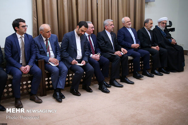 استقبال قائد الثورة رئيس الوزراء الارميني في طهران