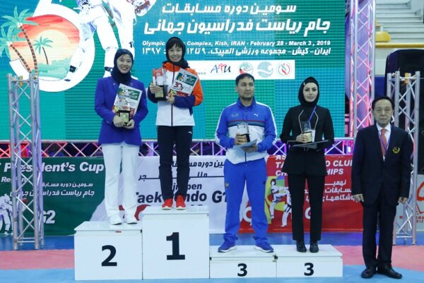 دختران چینی قهرمان شدند/ ایران چهارم شد