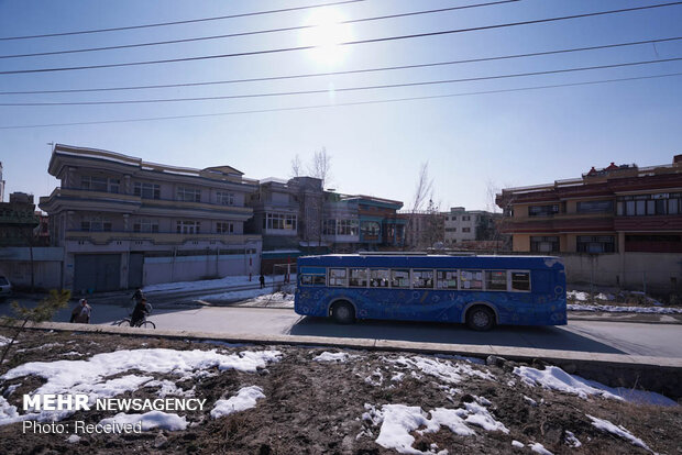 کتابخانه سیار در کابل‎