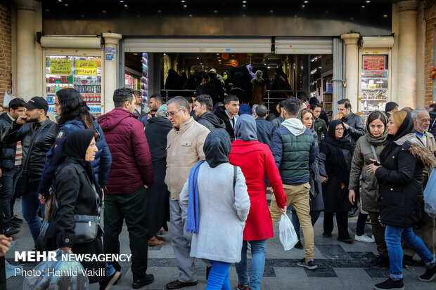 خرید داغ نوروزی در بازار بزرگ تهران