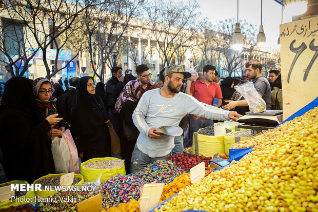 خرید داغ نوروزی در بازار بزرگ تهران