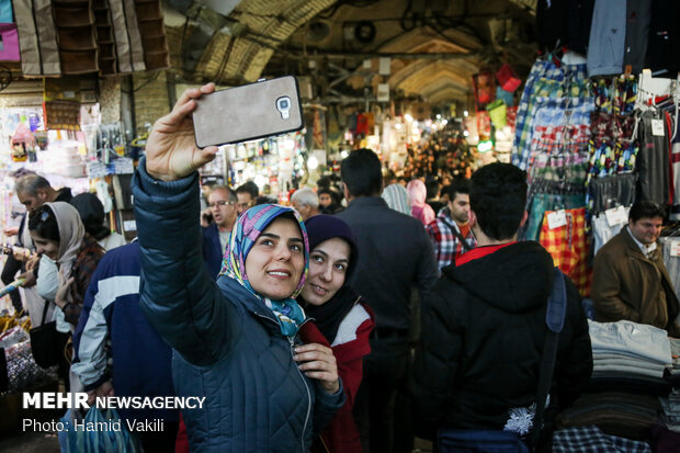 خرید داغ نوروزی در بازار بزرگ تهران