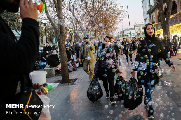 خرید داغ نوروزی در بازار بزرگ تهران