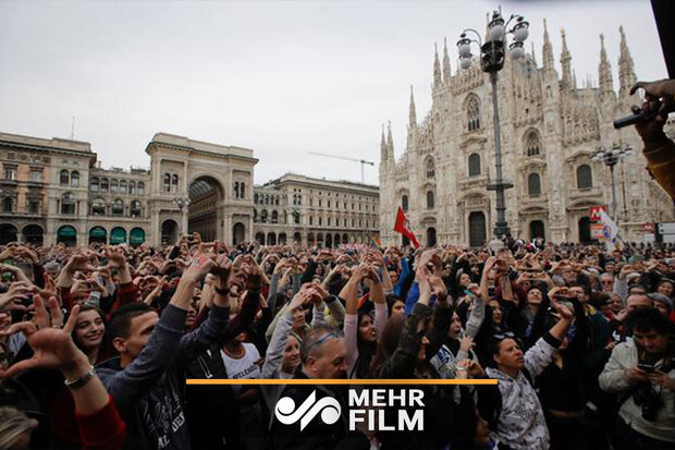 بزرگ‌ترین اجتماع ضد نژادپرستی در ایتالیا
