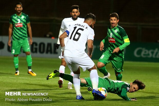 مشاهد من مباراة فريقي "ذوب آهن اصفهان" وضيفه العراقي "الزوراء" 