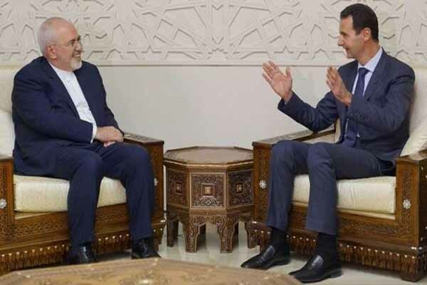 ظريف: سأزور دمشق قريباً تلبيةً لدعوة الأسد
