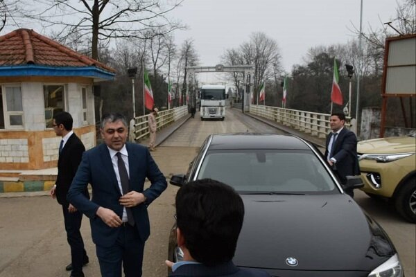 Azerbaycan İletişim ve Yüksek Teknoloji Bakanı İran'da