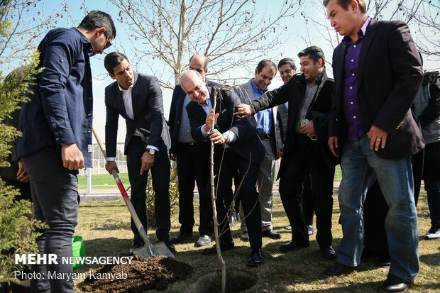 مراسم روز جهانی فوتبال بانوان