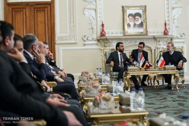 Iran, Iraq parliament speakers meet in Tehran