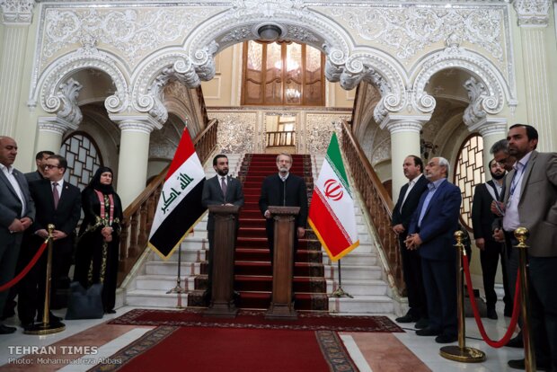 Iran, Iraq parliament speakers meet in Tehran
