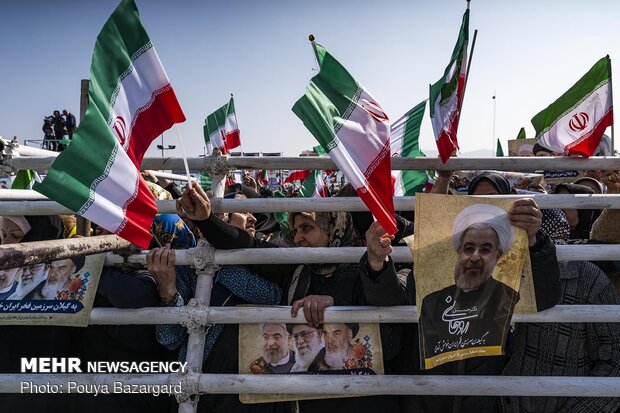 سفر حسن روحانی رئیس جمهور به رشت
