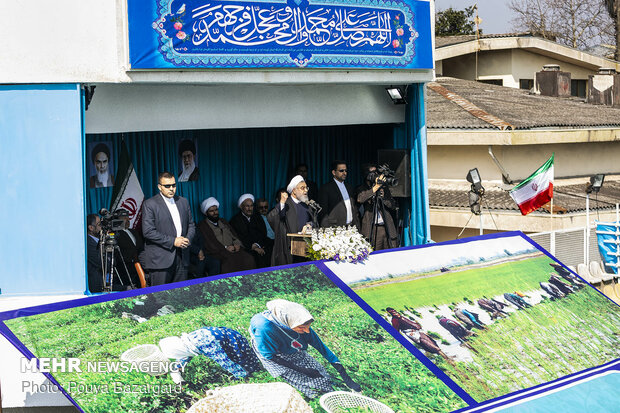 سفر حسن روحانی رئیس جمهور به رشت