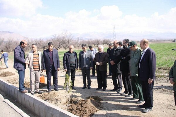 ۴۰۰۰ اصله نهال رایگان در شهر مرند توزیع شد