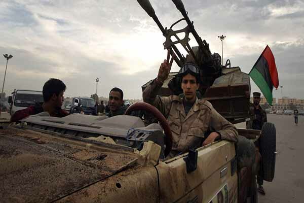 سرنگونی پهپاد خلیفه حفتر به دست نیروهای دولت وفاق ملی لیبی