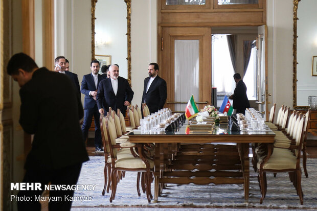 Meeting of Iranian, Azerbaijani foreign ministers in Tehran