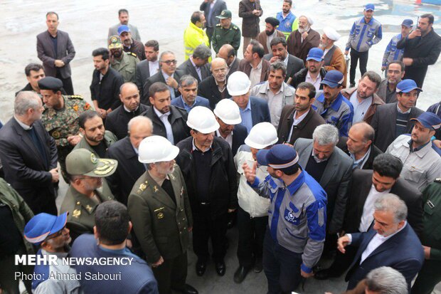 Jahangiri visits Semnan prov. to inaugurate industrial projects