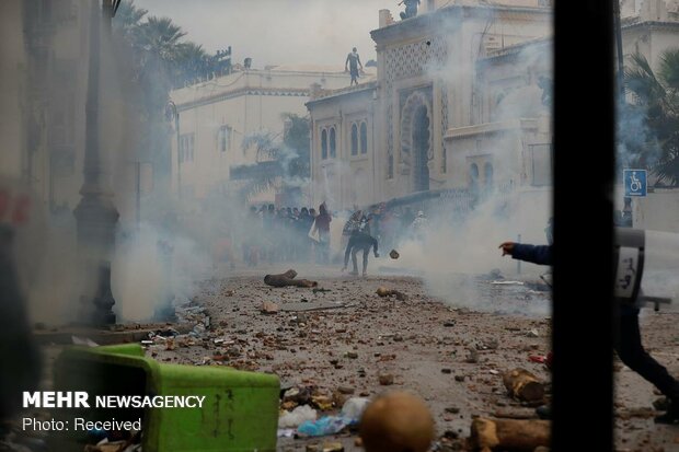 Cezayir'de protesto