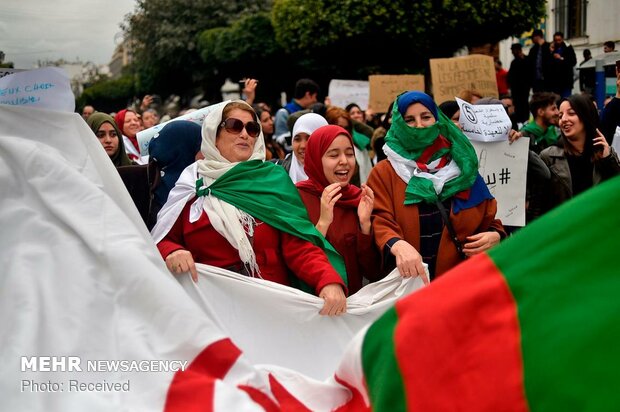 ادامه اعتراضات در الجزایر‎