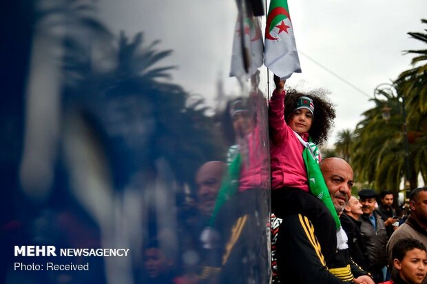 ادامه اعتراضات در الجزایر‎