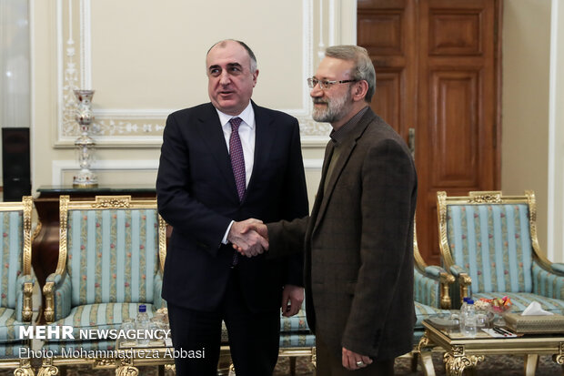 Larijani's meeting with Azeri FM