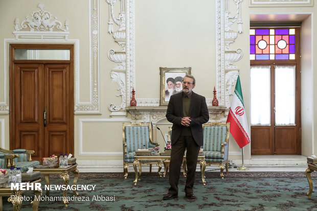 Larijani's meeting with Azeri FM