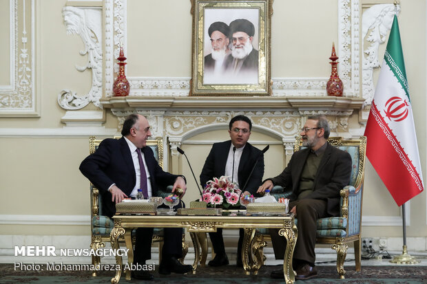 Larijani's meeting with Azeri FM